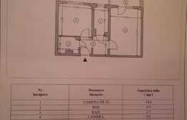 Apartament de 2 camere, 40 mp, etaj intermediar, 1 Decembrie 1918