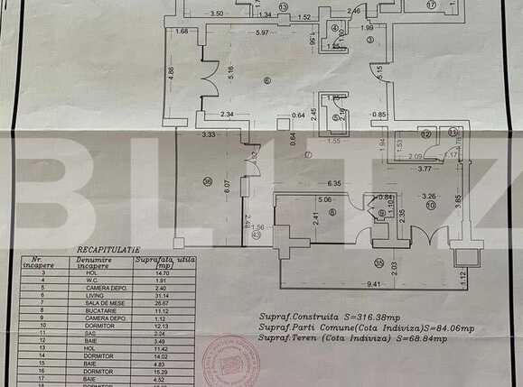 Apartament de vânzare 4+ camere Titan - 87917AV | BLITZ București | Poza5