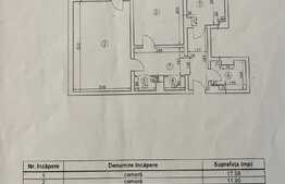 Apartament de 2 camere, 55 mp, metrou, 1 Decembrie 1918