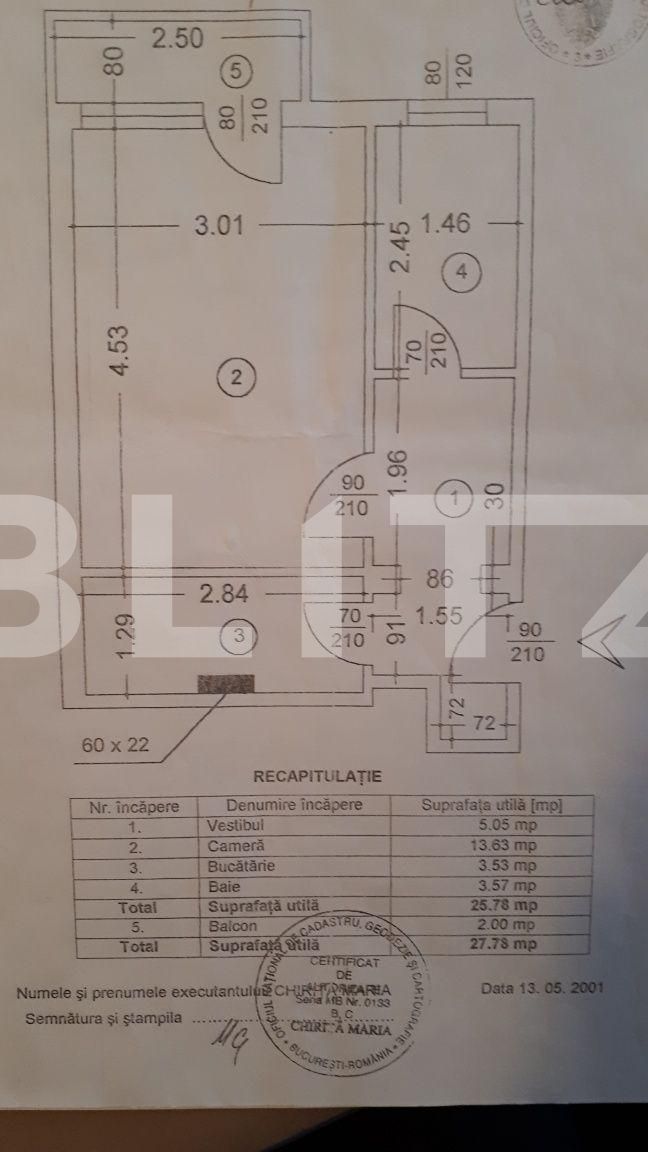 Garsonieră de vânzare Titan - 88415AV | BLITZ București | Poza1