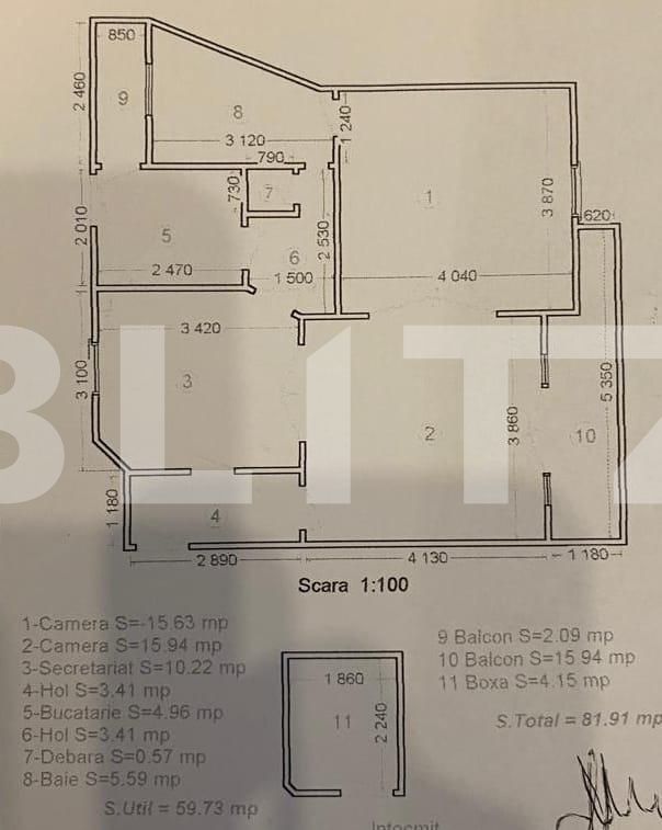 Apartament de vânzare 2 camere Ultracentral - 88651AV | BLITZ București | Poza9