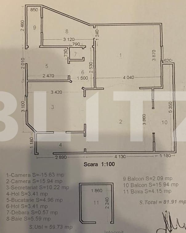 Apartament de vânzare 2 camere Ultracentral - 88651AV | BLITZ București | Poza1