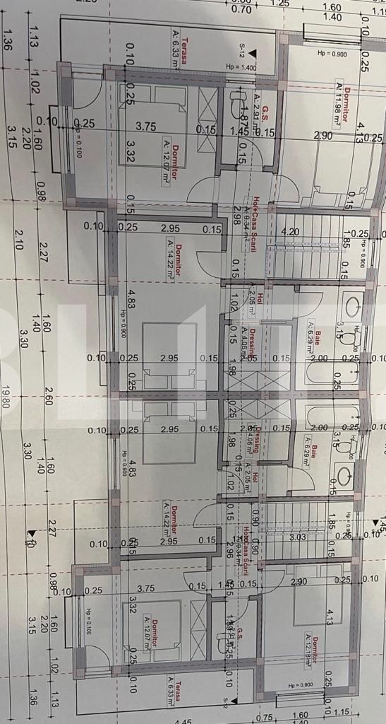 Duplex nou, spatios 4 camere, Tunari | Poza15