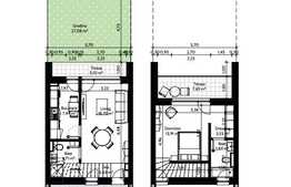 Casa/Villa 3 camere, 76 mp, gradina 33 mp, Pipera