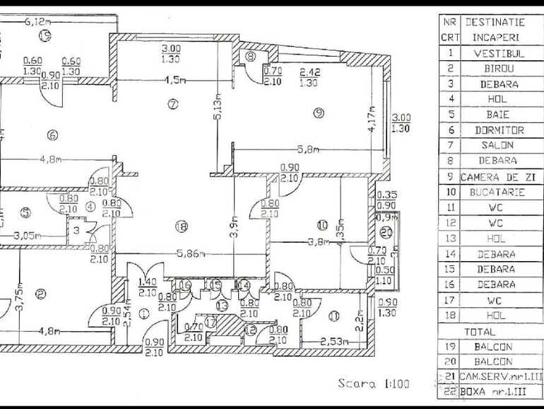 Apartament de vânzare 4+ camere Ultracentral - 89122AV | BLITZ București | Poza1