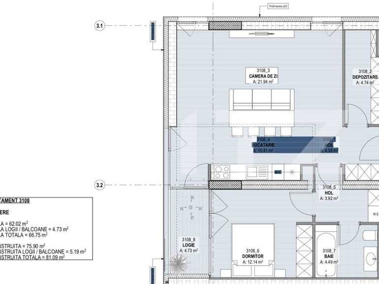 Apartament de vânzare 2 camere Herastrau - 89356AV | BLITZ București | Poza1
