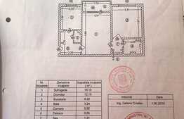 Apartament de 2 camere, 46 mp, etaj intermediar, zona Bucureștii Noi