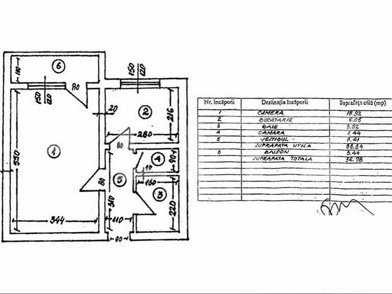 Garsonieră de vânzare 13 Septembrie - 89965AV | BLITZ București | Poza1
