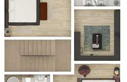 Casa insiruita, 119 mp, teren 170 mp, terasa, Voluntari