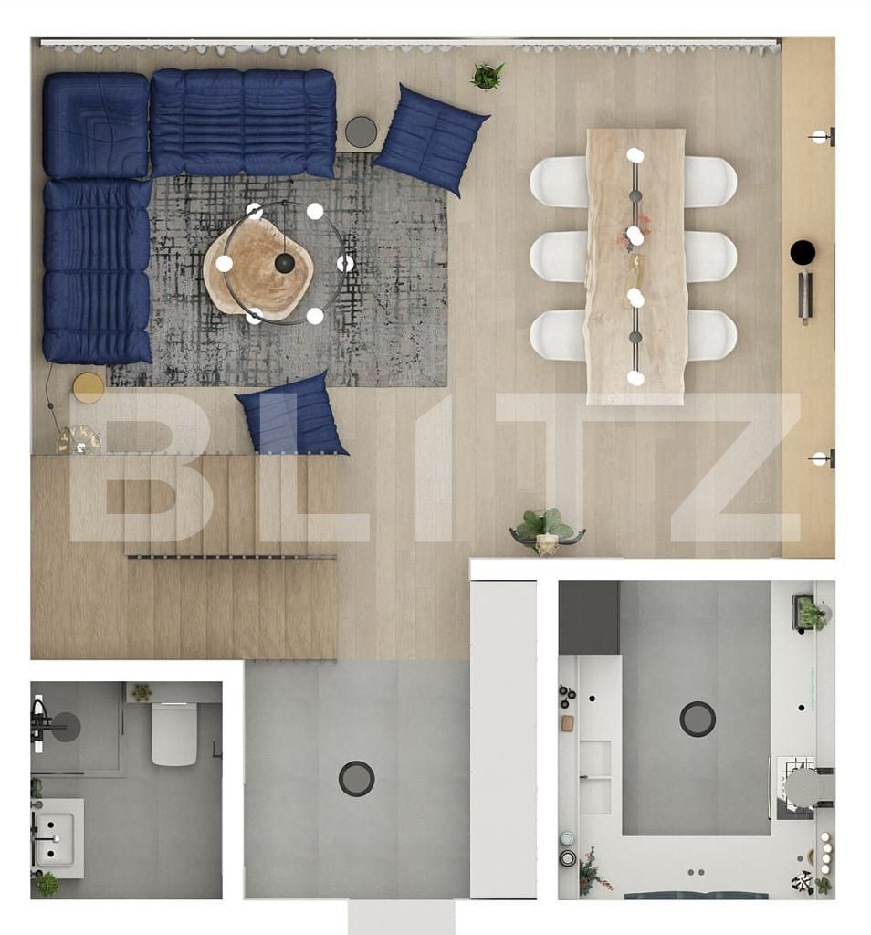 Casa insiruita, 119 mp, teren 170 mp, terasa, Voluntari