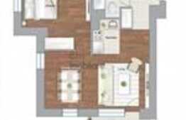 Apartament de 2 camere, 52 mp, etaj intermediar, zona Vitan