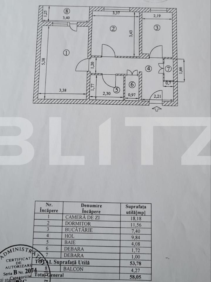 Apartament de vânzare 2 camere Titan - 90206AV | BLITZ București | Poza13