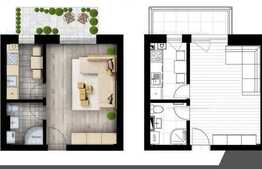 Apartament decomandat 1 camera, 75 mp, zona Militari