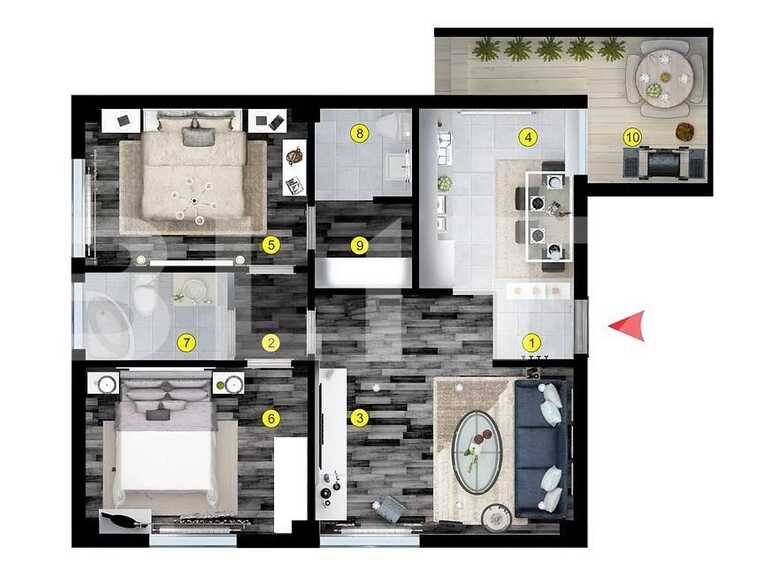 Apartament de vânzare 3 camere Voluntari - 90297AV | BLITZ București | Poza1