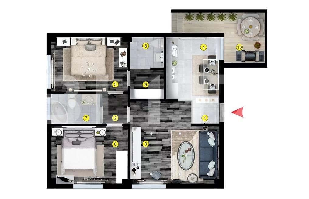 Apartament de vânzare 3 camere Voluntari - 90297AV | BLITZ București | Poza1