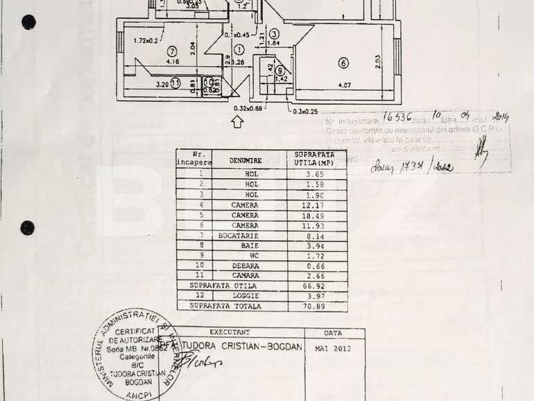 Tei, apartament 3 camere, Bucuresti | Poza1
