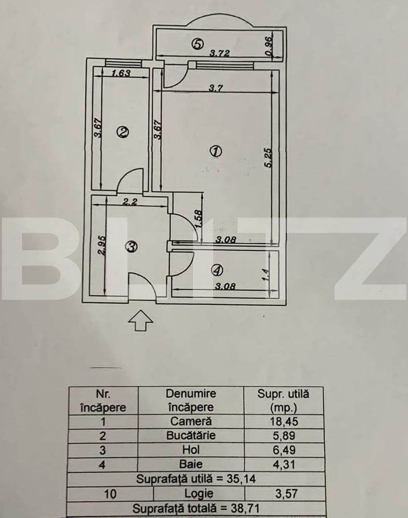 Apartament de vânzare 2 camere Unirii - 90496AV | BLITZ București | Poza6