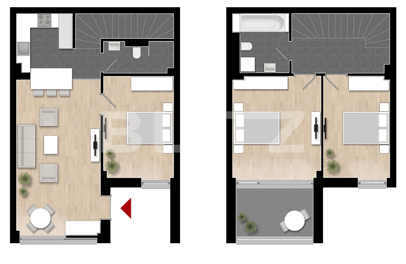 Vila Urbana, Tunari de 95MP utili