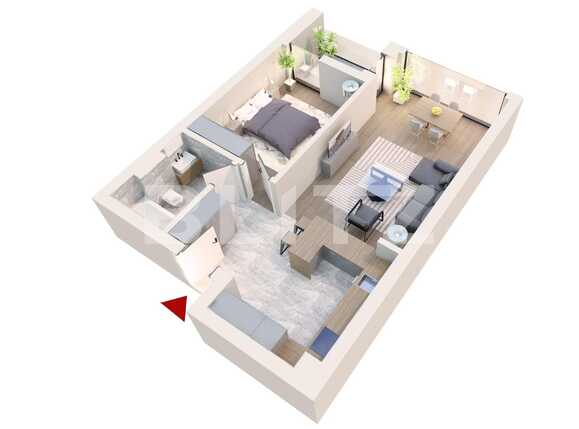 Apartament de vânzare 2 camere Tunari - 91307AV | BLITZ București | Poza2