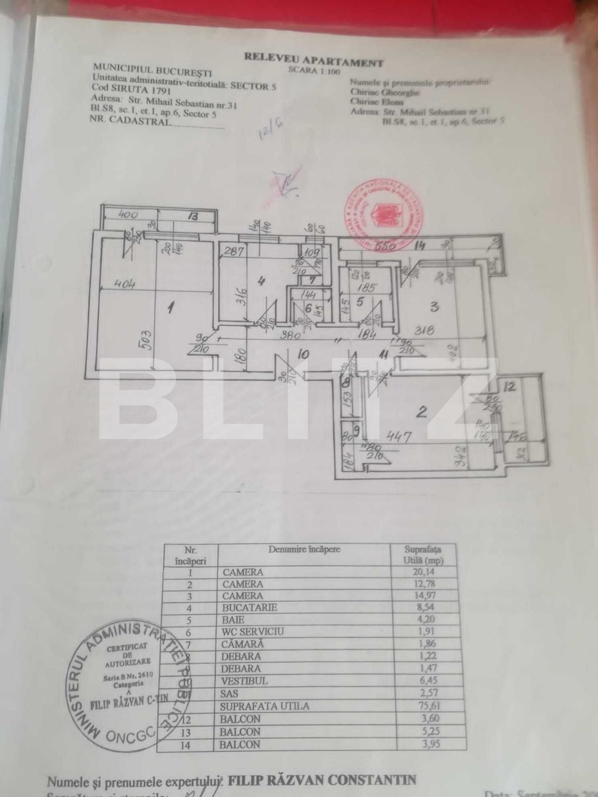 Apartament de vânzare 3 camere 13 Septembrie - 91669AV | BLITZ București | Poza6