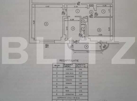 Apartament de vânzare 2 camere Central - 91748AV | BLITZ București | Poza5