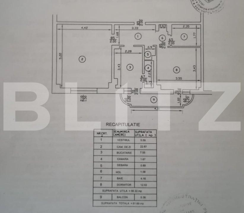 Apartament de vânzare 2 camere Central - 91748AV | BLITZ București | Poza5