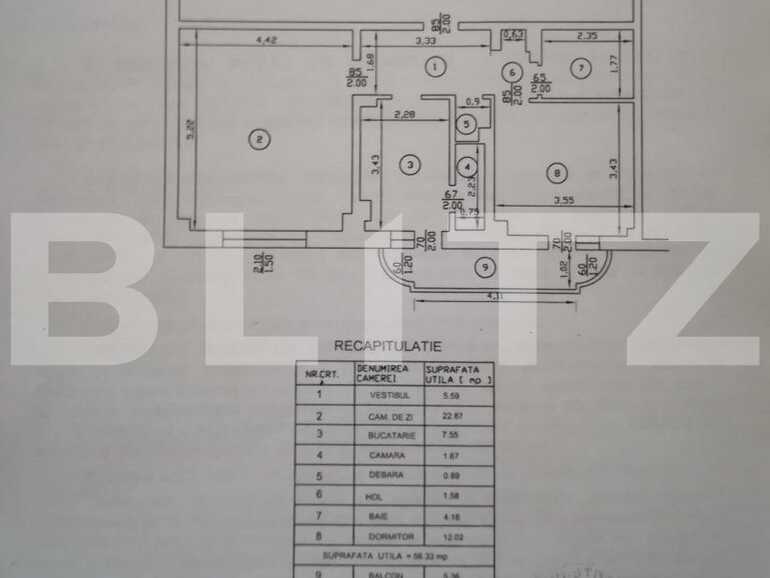 Apartament de vânzare 2 camere Central - 91748AV | BLITZ București | Poza1