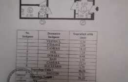 Apartament de 2 camere, 50 mp, etaj intermediar, zona Auchan Titan 