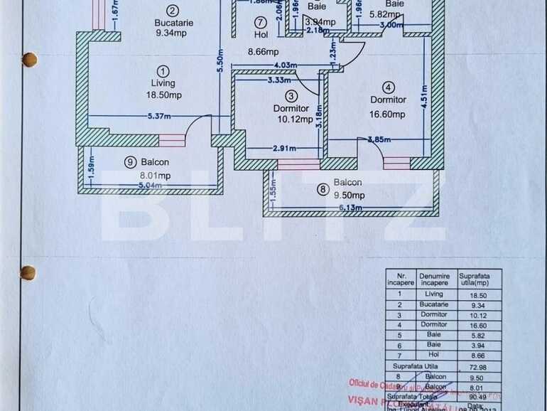 Apartament de vânzare 3 camere Pipera - 91995AV | BLITZ București | Poza1
