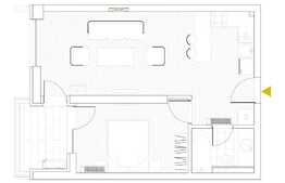 Apartament de 2 camere, 43 mp, etaj intermediar, in zona Vitan  