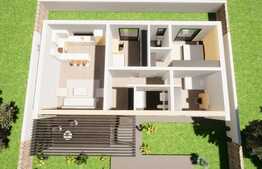 Casa de 4 camere, 400 mp teren, Balotesti