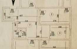 Apartament 3 camere, 67 mp, 2 balcoane, zona Serban Voda