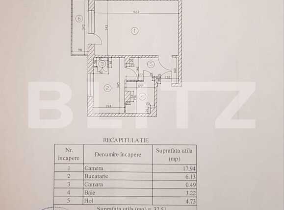 Garsonieră de vânzare Vitan - 92553AV | BLITZ București | Poza8
