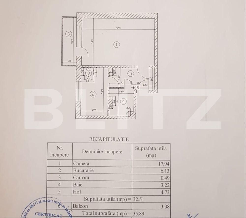 Garsonieră de vânzare Vitan - 92553AV | BLITZ București | Poza8