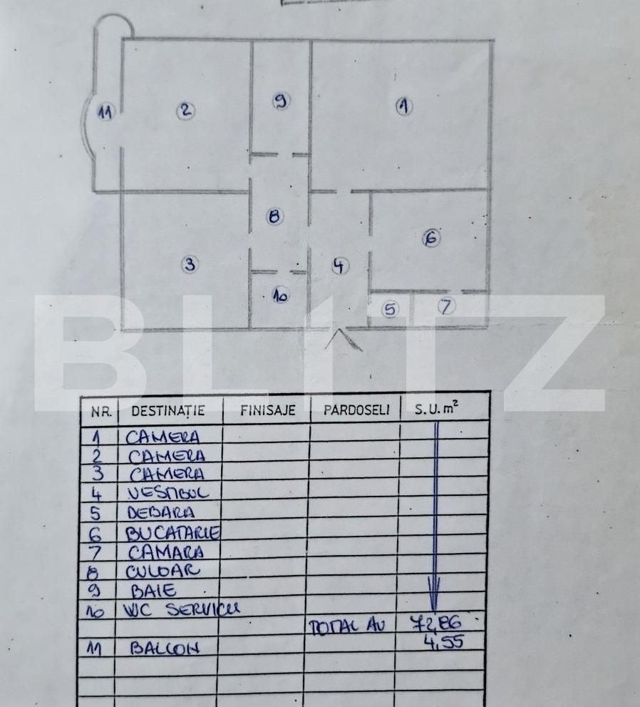 Apartament de vânzare 3 camere Vitan - 92595AV | BLITZ București | Poza1