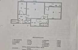 Apartament 2 camere, 48 mp, balcon, zona Gara de Nord 