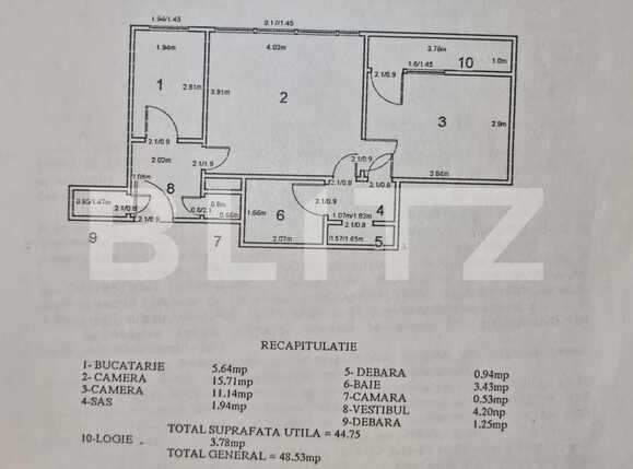 Apartament de vânzare 2 camere Gara de Nord - 92716AV | BLITZ București | Poza8