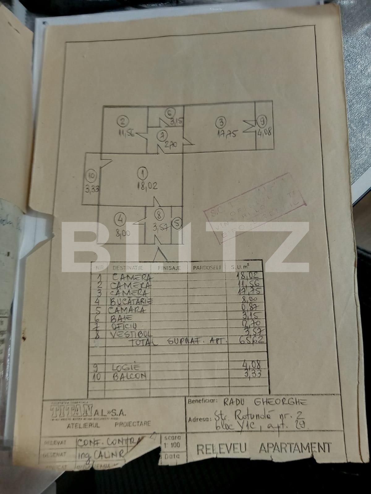 Apartament de vânzare 3 camere Titan - 92841AV | BLITZ București | Poza1