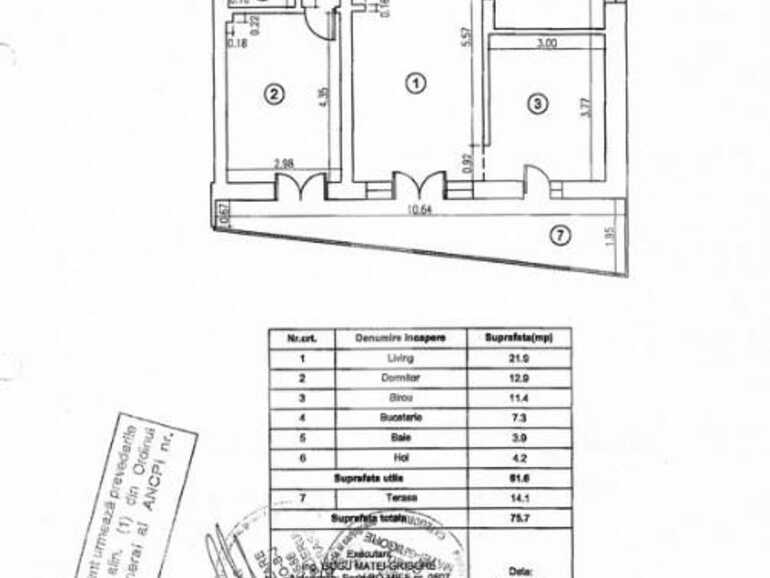 Apartament de vânzare 3 camere Unirii - 92976AV | BLITZ București | Poza1