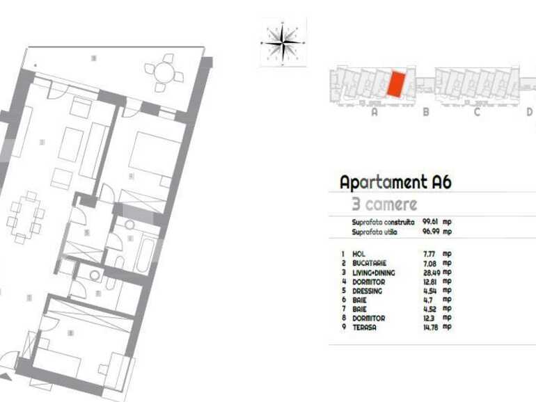 Apartament de vânzare 3 camere Baneasa - 93183AV | BLITZ București | Poza1