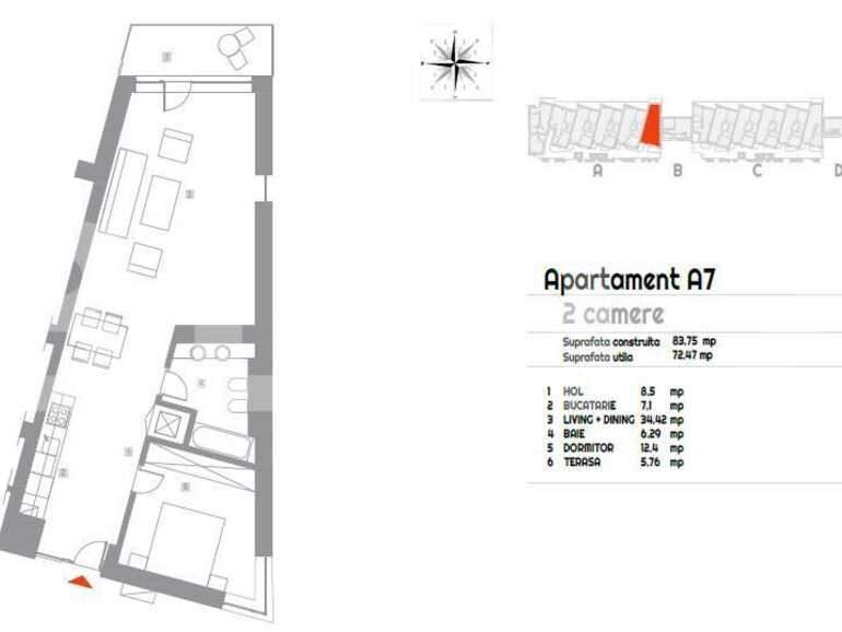 Apartament de vânzare 2 camere Baneasa - 93191AV | BLITZ București | Poza1