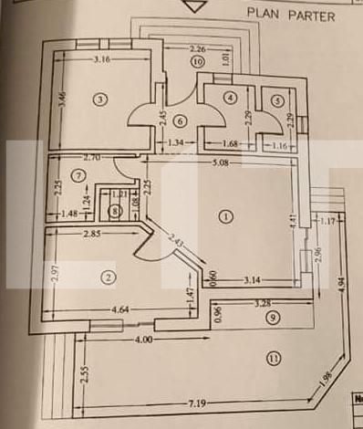 Casa individuala, 5 camere, teren 300MP, Tunari