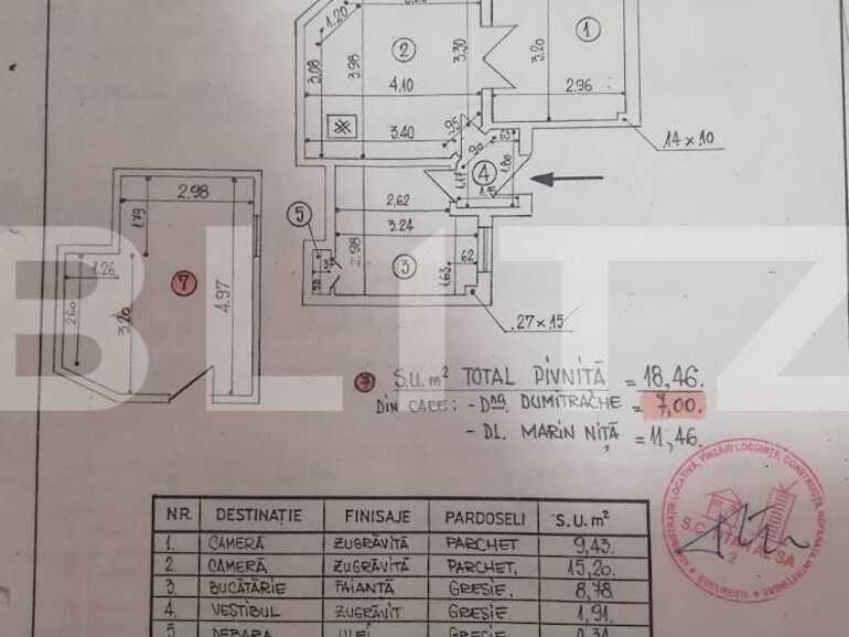 Apartament de vânzare 2 camere Vitan - 93371AV | BLITZ București | Poza1