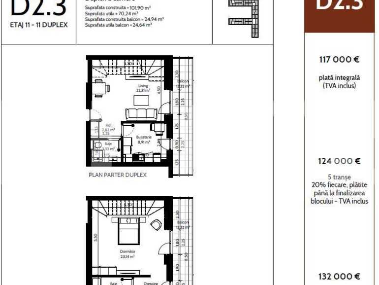 Apartament de vânzare 2 camere Pipera - 93519AV | BLITZ București | Poza1