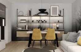 Apartament de 2 camere, 84 mp, terasă 22 mp, 