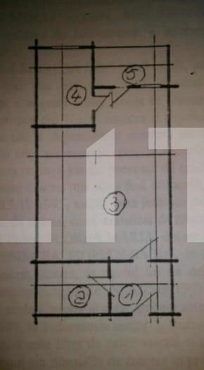 Garsoniera 30mp, etaj intermediar, Dristor