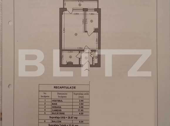 Garsonieră de vânzare Titan - 93926AV | BLITZ București | Poza7