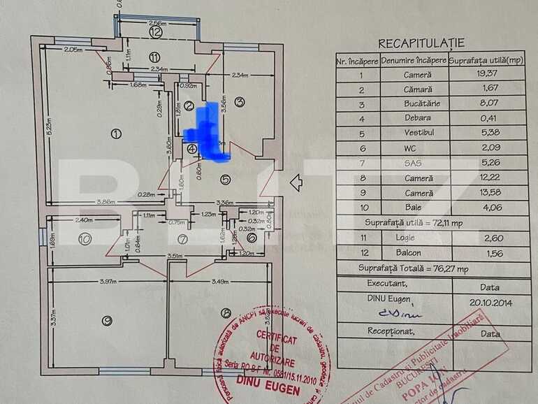 Apartament de vânzare 3 camere Militari - 94293AV | BLITZ București | Poza1