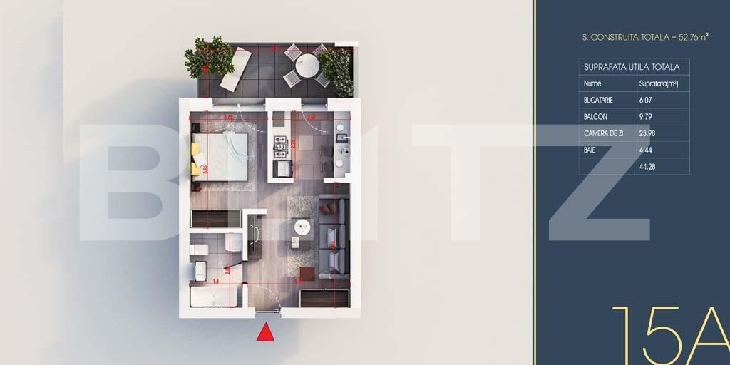 Apartament de vânzare 2 camere Titan - 94563AV | BLITZ București | Poza5