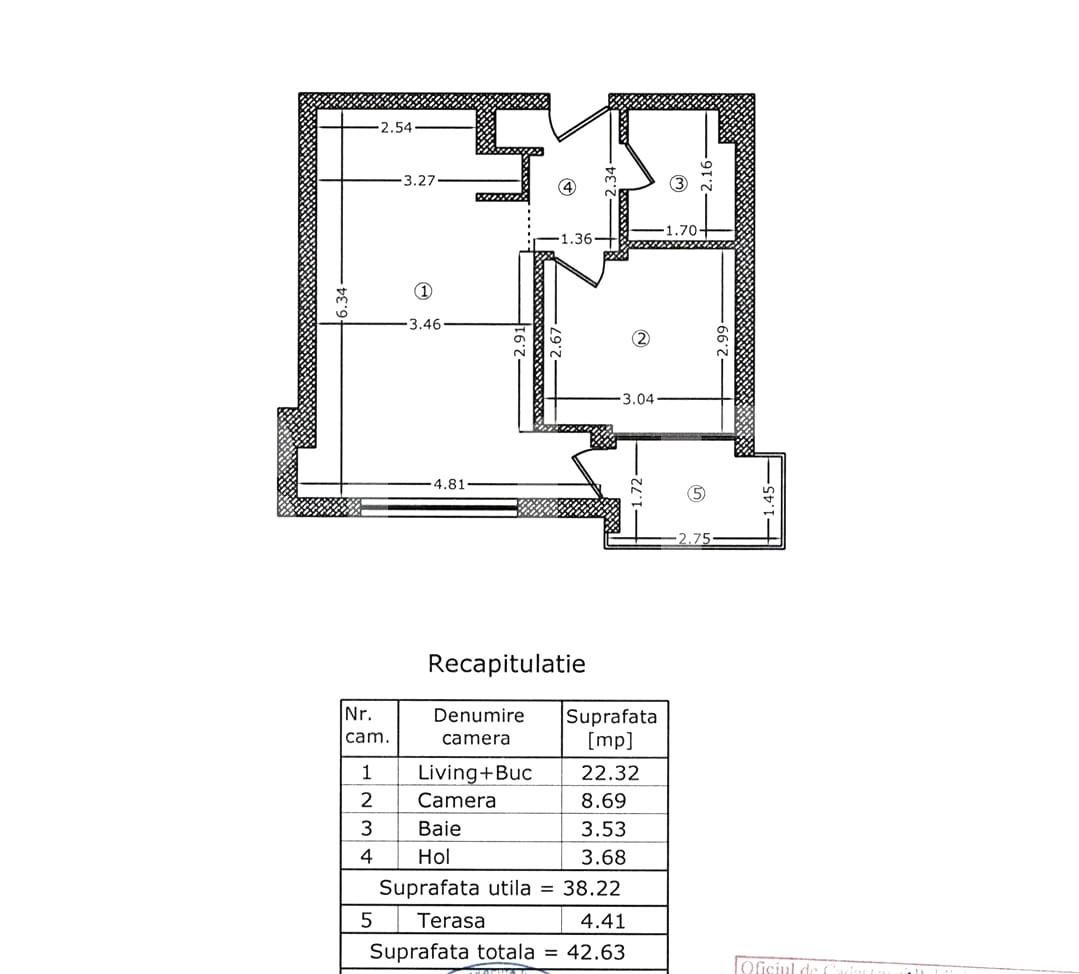 2 camere, Barbu Vacarescu, loc de parcare | Poza1